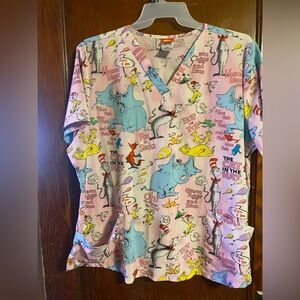 Dr. Seuse scrub top
